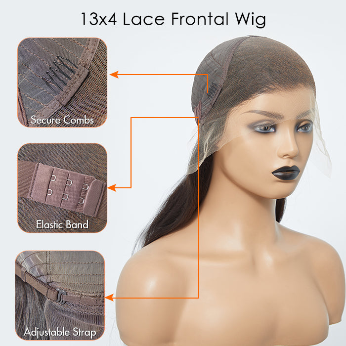 13x4 HD Glueless Lace Wig Body Wave 150% Density